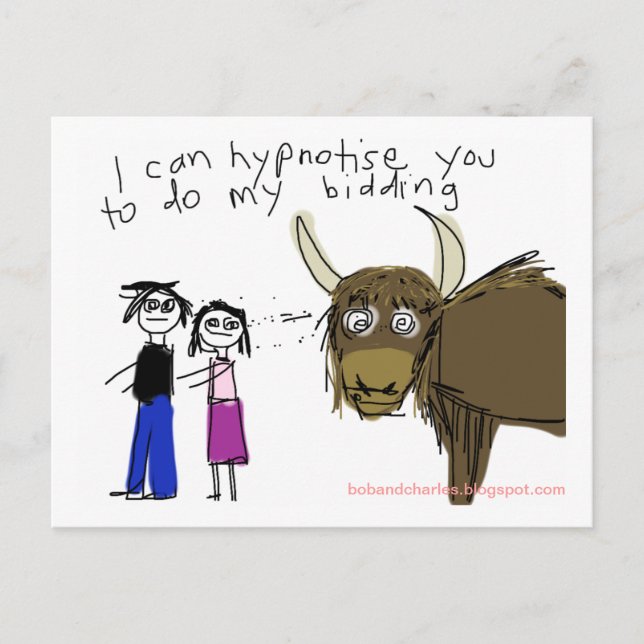 Cartão Postal Yak Cósmico #2 (Frente)