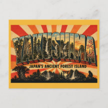 Yakushima Japão Ilha da Floresta Antiga