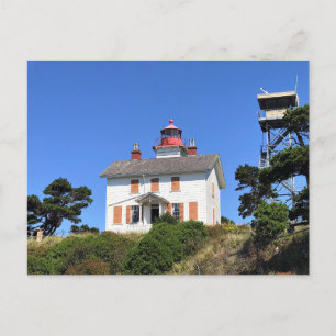 Cartão Postal Yaquina Bay Lighthouse, Newport, Oregon