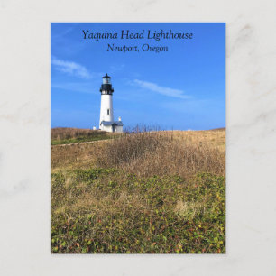 Cartão Postal Yaquina Head Lighthouse, Newport, Oregon Postcard