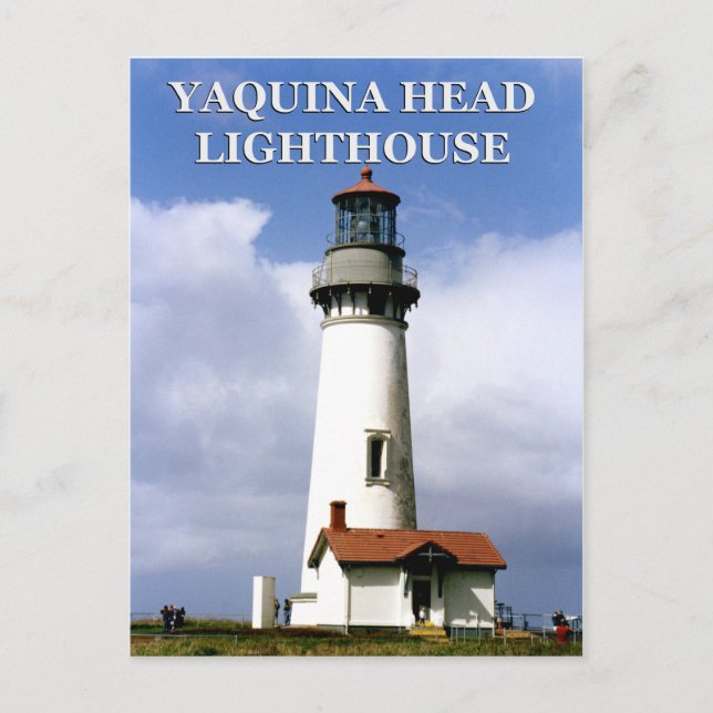 Cartão Postal Yaquina Head Lighthouse, Oregon Postcard (Frente)