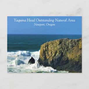 Cartão Postal Yaquina Head Outdoor Natural Area, Posto Oregon