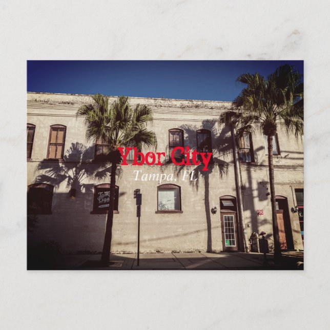 Cartão Postal Ybor City, Tampa FLORIDA (Frente)