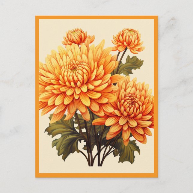 CARTÃO POSTAL YELLOW FLOWERS #1 (Frente)