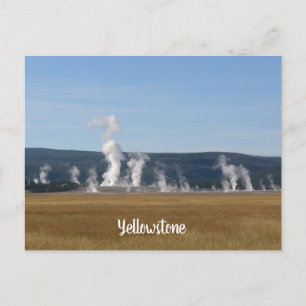 Cartão postal Yellowstone