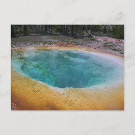 Cartão Postal Yellowstone Hot Primavera