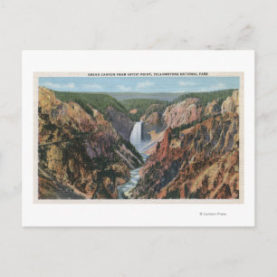 Cartão Postal Yellowstone, WYfrom Artist's Point