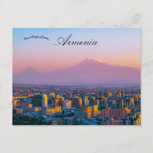 Cartão Postal Yerevan Armênia