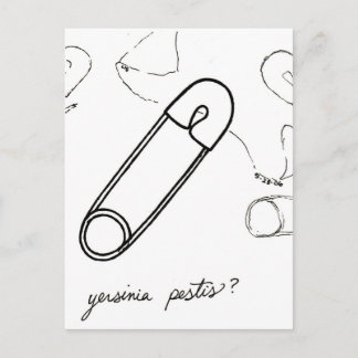 Cartão postal Yersinia Pestis