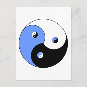 Cartão Postal Yin Yang Yong