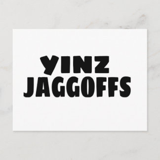 Cartão Postal Yinz Jaggoffs