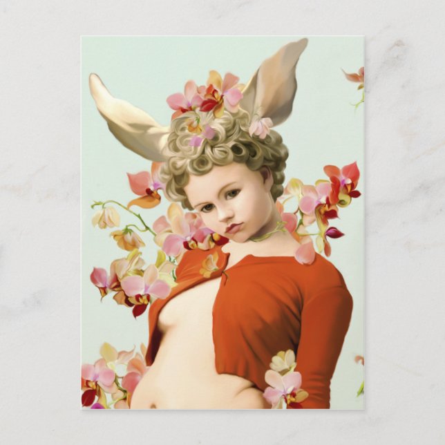 Cartão Postal yips donkeygirl (Frente)