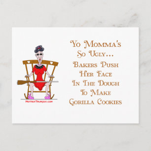 Cartão Postal Yo Momma # 05