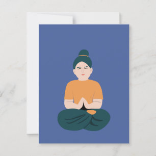 Cartão Postal Yoga