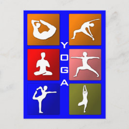 Cartão postal Yoga