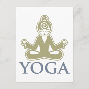 Cartão Postal Yoga