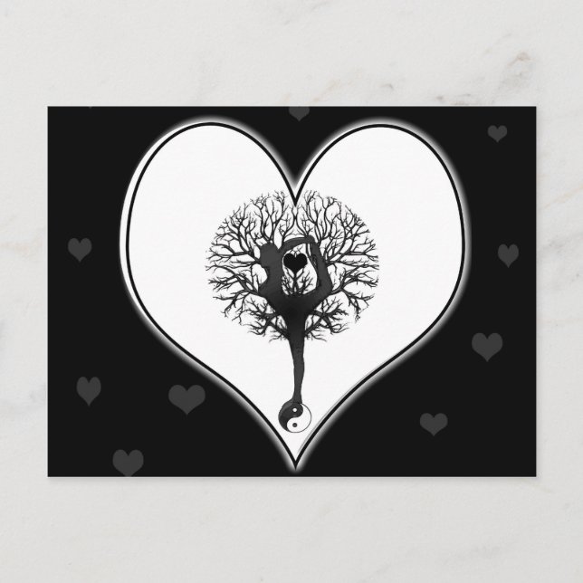 Cartão Postal Yoga (Frente)