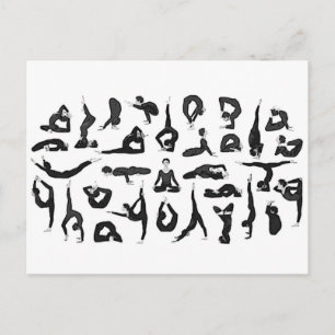Cartão Postal Yoga