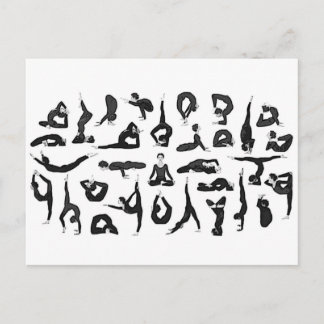 Cartão Postal Yoga