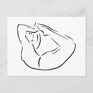 Cartão Postal Yoga