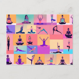 Cartão Postal Yoga 01