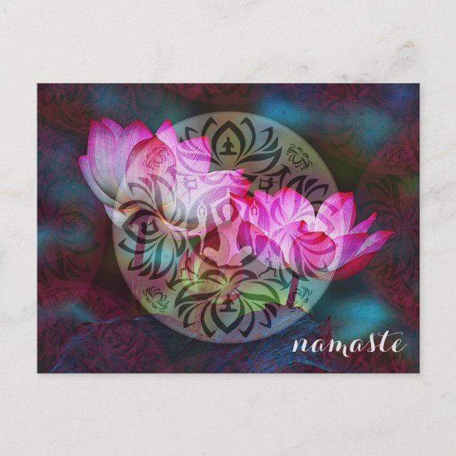 Cartão postal Yoga Inspiration (Frente)