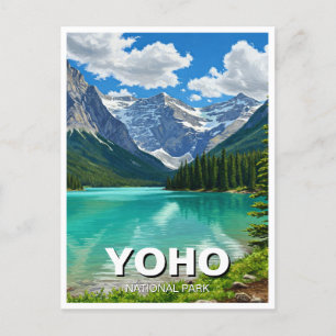 Cartão Postal Yoho National Park Canadá