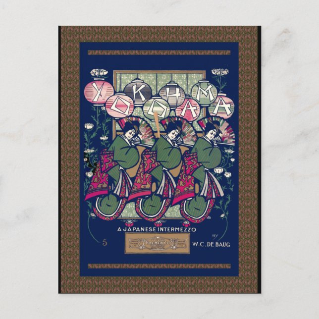 Cartão Postal Yokohama (Frente)