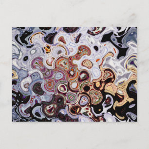 Cartão Postal Yolo County Fair Abstrato 3 Purple Imagens SVP