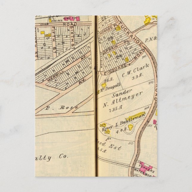 Cartão Postal Yonkers, Nova Iorque 2 (Frente)