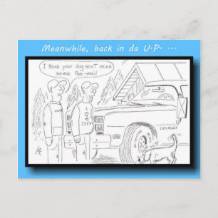 Cartão Postal Yooper Peemail Postcard