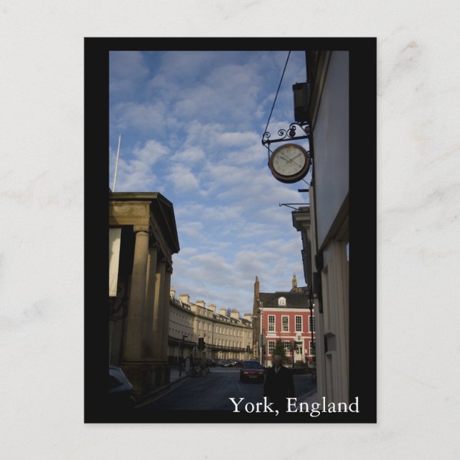 Cartão Postal York, Inglaterra (Frente)