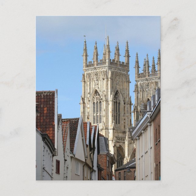 Cartão Postal York Minster (Frente)