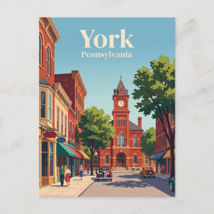 Cartão Postal York, Pensilvânia