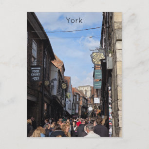 Cartão Postal York Shambles