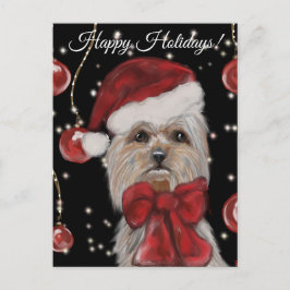 Cartão Postal Yorkie