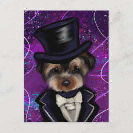 CARTÃO POSTAL YORKIE