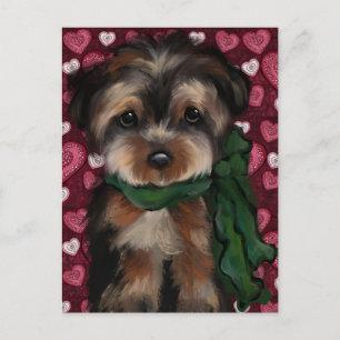 CARTÃO POSTAL YORKIE