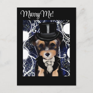 Cartão Postal Yorkie Poo