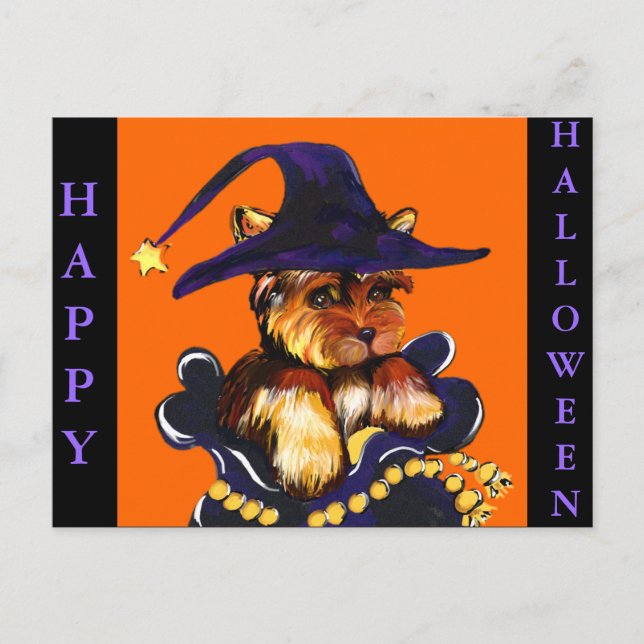 CARTÃO POSTAL YORKIE POO (Frente)