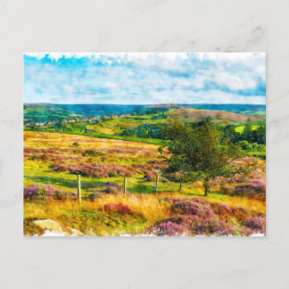 Cartão Postal Yorkshire Moors