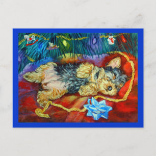 Cartão Postal Yorkshire Terrier