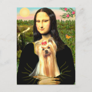 Cartão Postal Yorkshire Terrier 1 - Mona Lisa