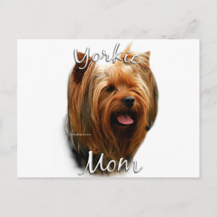 Cartão Postal Yorkshire Terrier Mãe 2