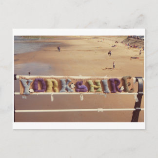 Cartão Postal Yorkshire Yarn Bombing