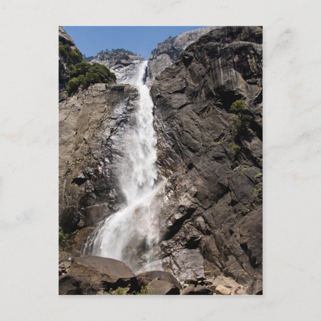 Cartão Postal Yosemite Falls (Frente)