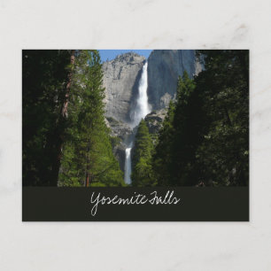 Cartão Postal Yosemite Falls II do Parque Nacional de Yosemite