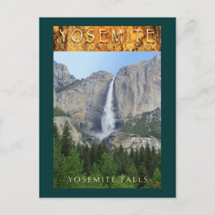 Cartão Postal YOSEMITE NAT'L PARK-California-Yosemite Falls-