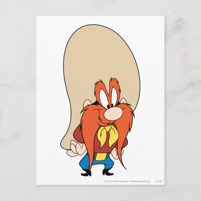Cartão Postal Yosemite Sam Hands on Hips (Frente)