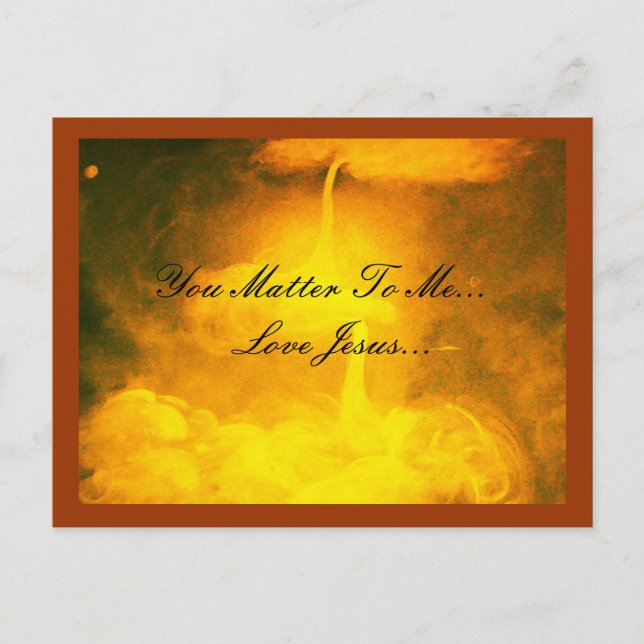 Cartão Postal You Matter To Me (Frente)